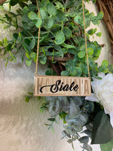 Engraved Gold Filled Name Plate ATTACHED TO CHAIN (10 letters)