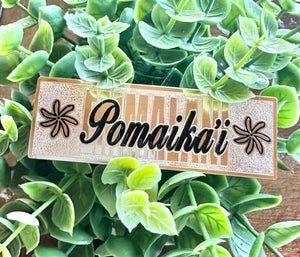 Engraved Gold Filled SLIDER Name Plate (10 letters)