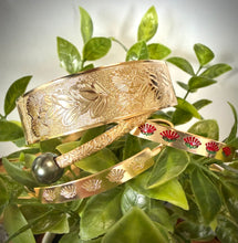 12 Gauge Engraved Flat ID Style Bangle