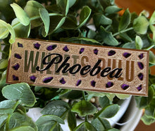 Engraved Gold Filled Name Plate ATTACHED TO CHAIN (10 letters)