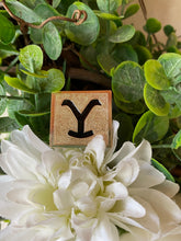 Gold Filled ENGRAVED SQUARE PENDANT/SAND BACKGROUND Hawaiian Font (1 letter or Picture)