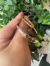 12 Gauge Engraved Flat ID Style Bangle