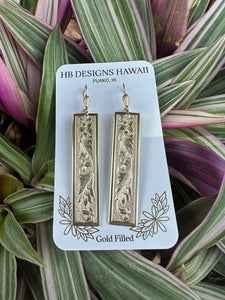 Engraved Earrings