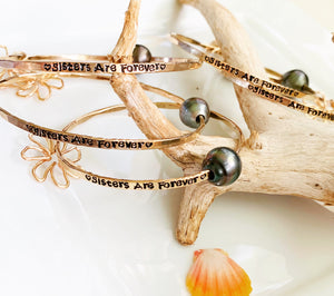 12 Gauge “Sisters Are Forever” Bangle