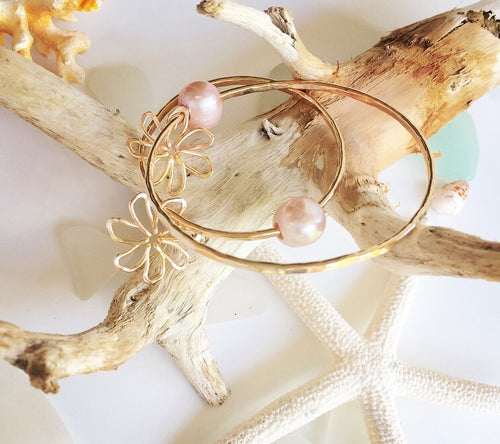 12 Gauge Freshwater Pearl and Charm