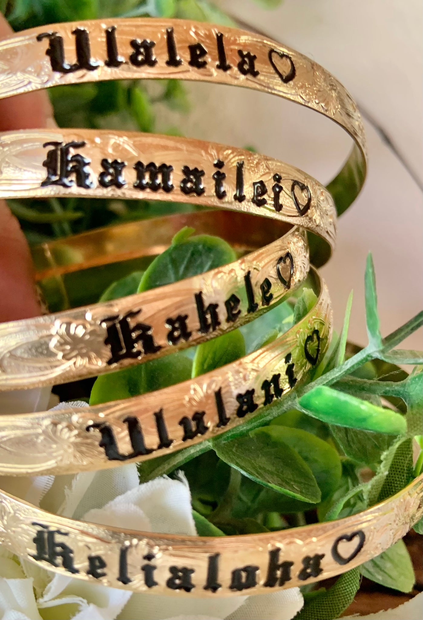 Heritage Jewelry Hawaiian Name Bracelet Hawaiian Heirloom
