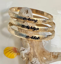 🌟BEST SELLER🌟 8mm Gold Filled Bracelet- Includes 10 letters 1st letter capital LIGHT WEIGHT