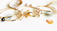 12 Gauge (10 letter) Handwritten Font Pearl Bangle