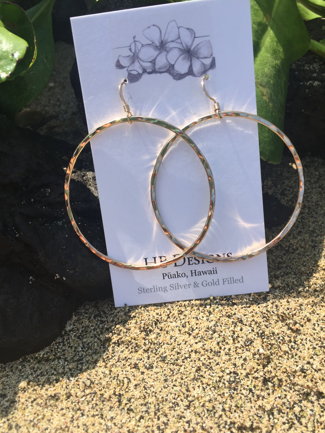 14 Gauge Hoop Gold-filled Earrings