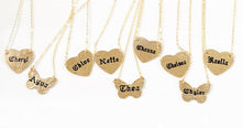 🌟NEW for Adult or Keiki🌟Heart💕or Butterfly🦋 Gold Filled Necklace (7letters only) 1st Letter Capital