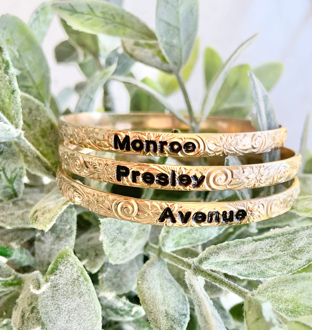 5mm Normal Font Bracelet