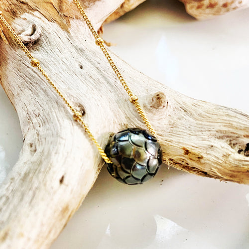 🌟NEW ITEM!🌟Mermaid Tahitian Pearl Floating Necklace