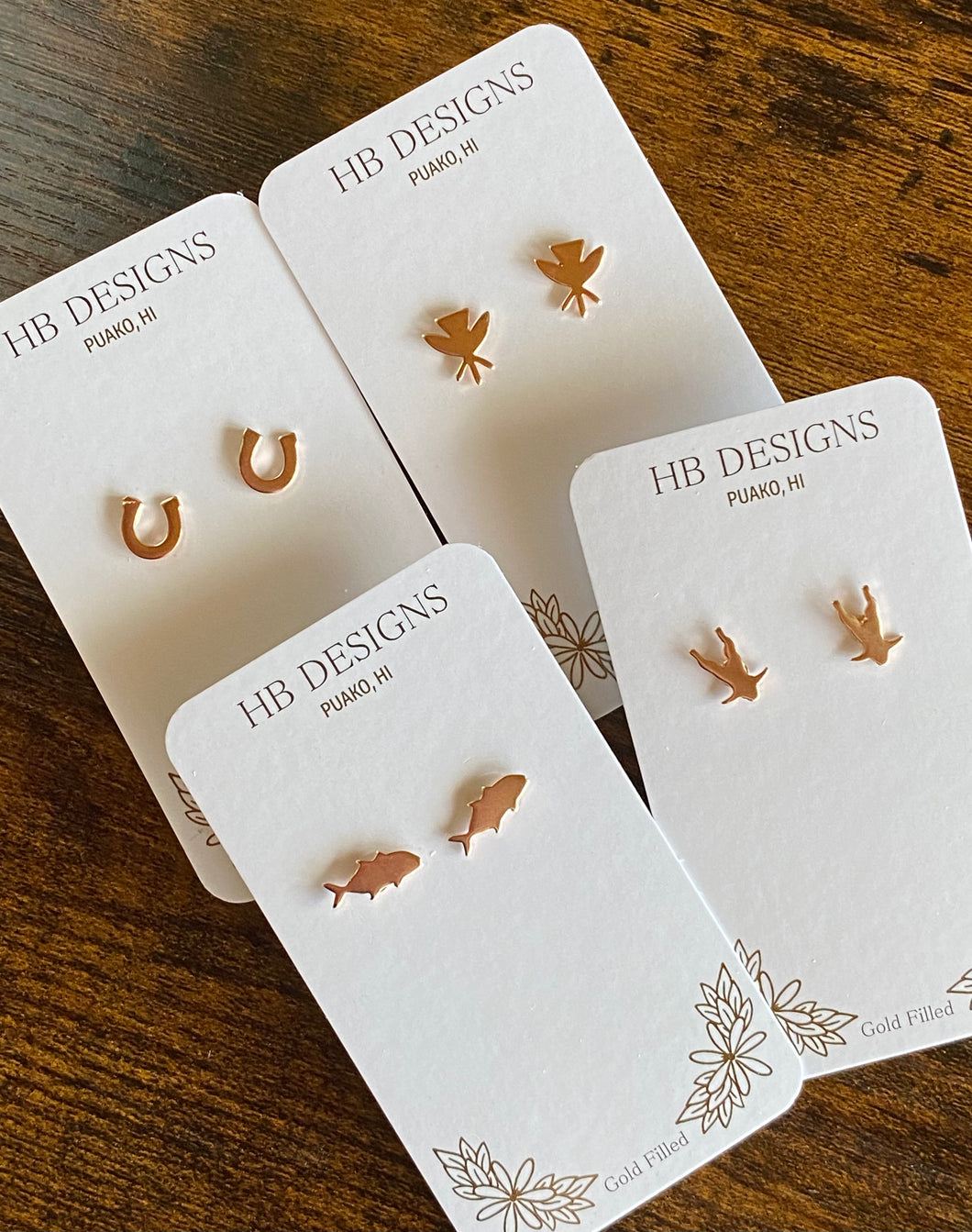 Gold Filled Earring Studs