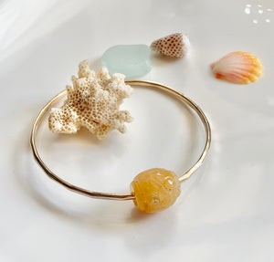 12 Gauge NATURAL MYANMAR/BURMESE JADE Bangle