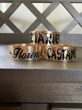 🌟NEW SCROLL PATTERN🌟12 or 24mm Light Scroll Pattern Bracelet RAW GOLD FILLED ONLY- Includes 10 letters 1st letter capital FINAL SALE (Read whole listing carefully)