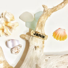 Name Ring Choose Your Font (8 letters)or Inital Ring