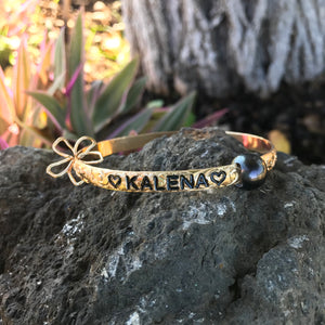 6mm Deluxe Normal Font Bracelet