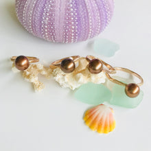 12 Gauge CHOCOLATE Tahitian Pearl Ring