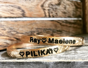 8mm Normal Font Bracelet