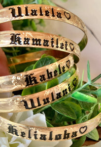 🌟BEST SELLER🌟 8mm Gold Filled Bracelet- Includes 10 letters 1st letter capital LIGHT WEIGHT