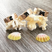 8mm Hawaiian Font ONE LETTER Inital Ring