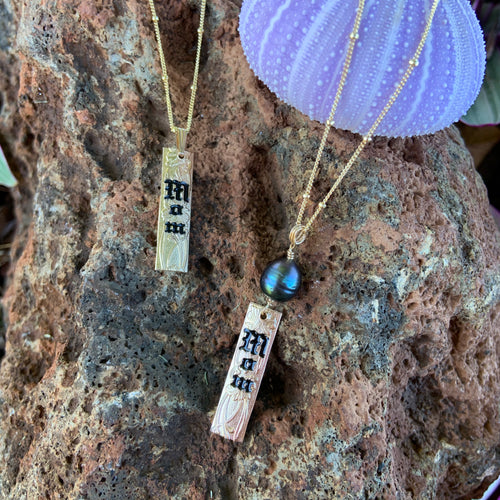24” “Mom” Vertical Pendant