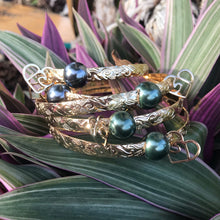 ***CLEARANCE SALE** Hamilton Gold-Plated  Bracelet w/Shell Pearl